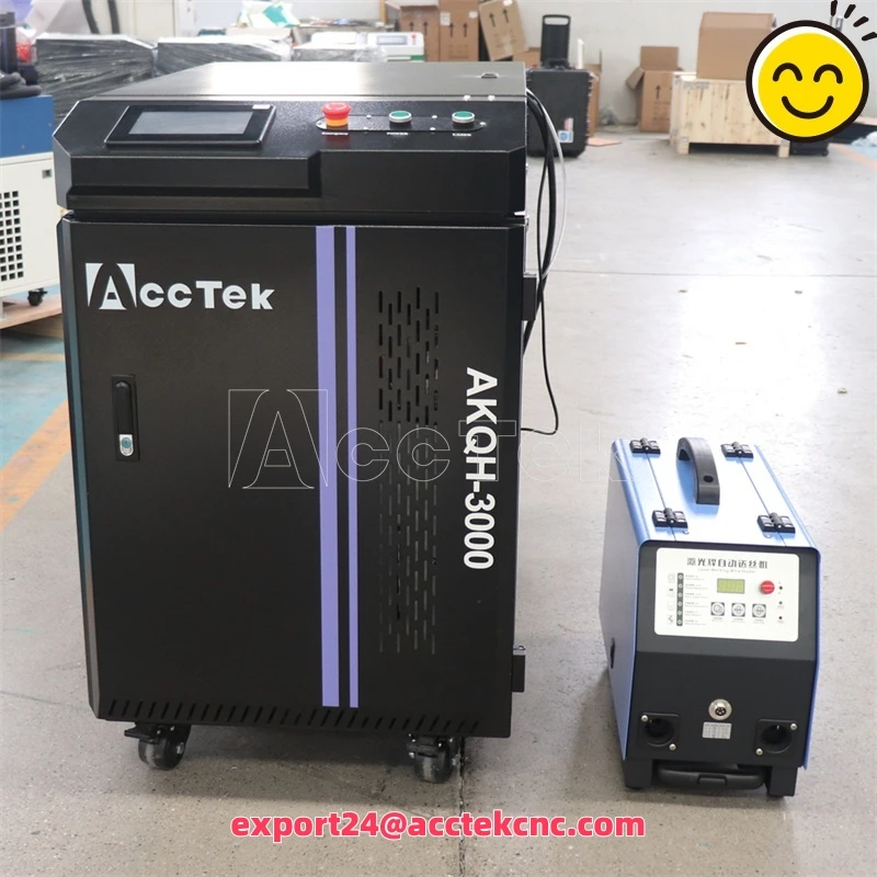 Wholeseale Handheld Laser Welder Metal And Steel Laser Welding Machine 3 In 1 4 In 1 Laser Welder Cutter Cleaner 3000w 2