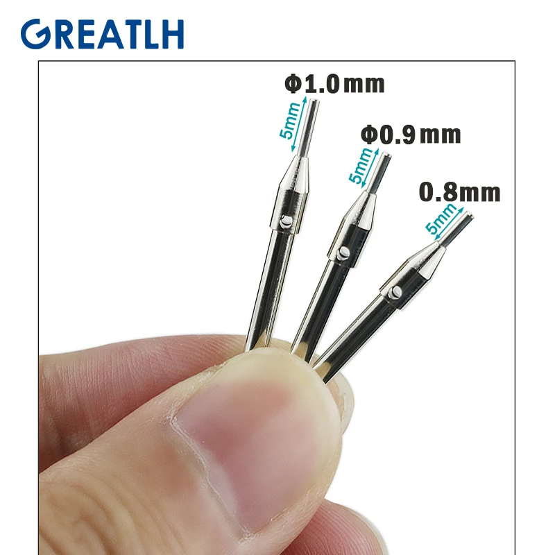 FUE Punches with Hole for Hair Loss Treatment Hair Implants Tool 0.8/0.9/1.0mm hair follicle extractor