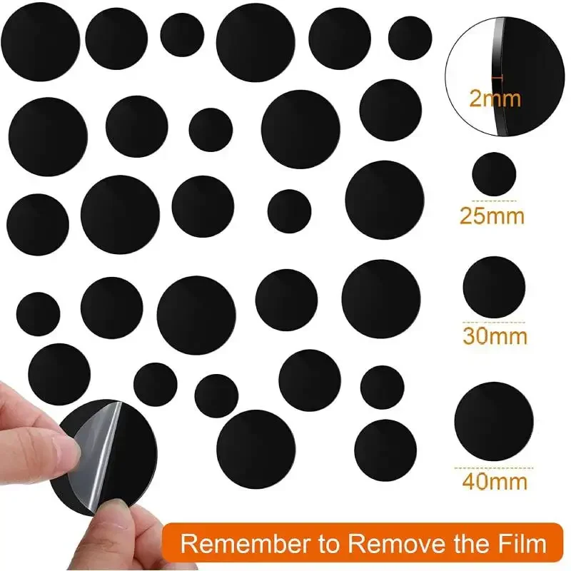 20x Socles Acryliques ROND 25mm TRANSPARENT - Modelisme Figurines Bases