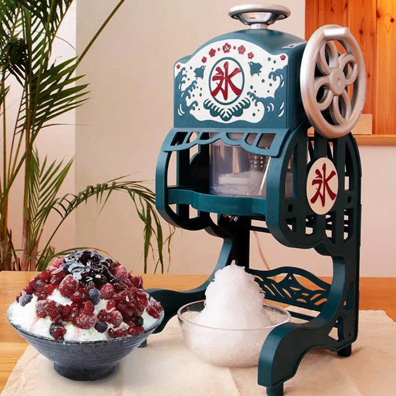 Commercial Household Electric Ice Crusher Shaved Ice Machine Small Crusher Milkshake Machine Drink Shop ice crusher machine
