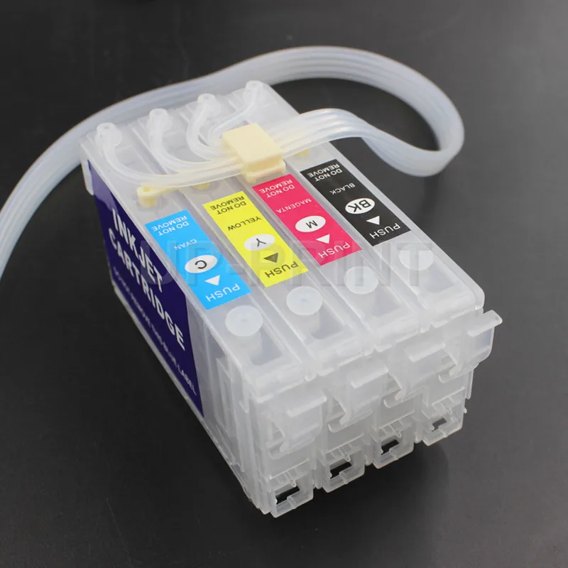 칩 없음 T802 812 822 405XL 럭셔리 CISS 호환 가능 Epson WF-4720 WF-4730 WF-4740 WF-4734 wf-4745 EC-4020 EC-4030 EC-4040