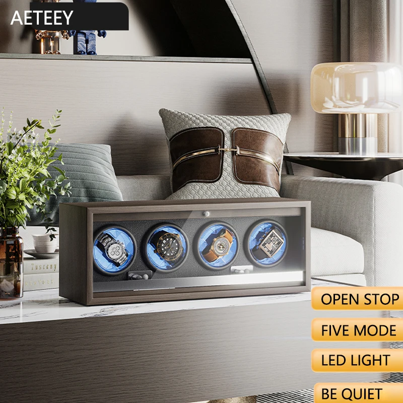 Per Rolex High End Automatic Watch Winder Orologio Meccanico Rotation Placer Antimagnetic Household Watch Storage Box Orologi Nuovo