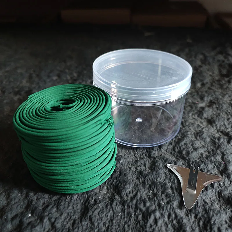 Bobina de incienso de hierba de limón Natural, 48 anillos/lote, bobinas de incienso repelentes de mosquitos y citronela exterior