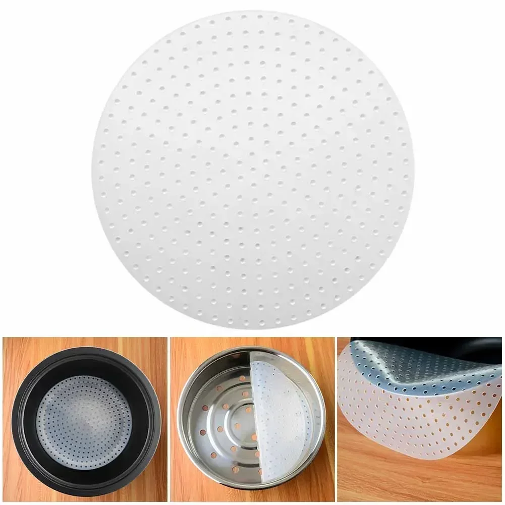 30cm Rice Cooker Burnt Proof Silicon Pad Mat For Commercial Rice Cooker Anti-scorch Non-stick steam diverter attachment