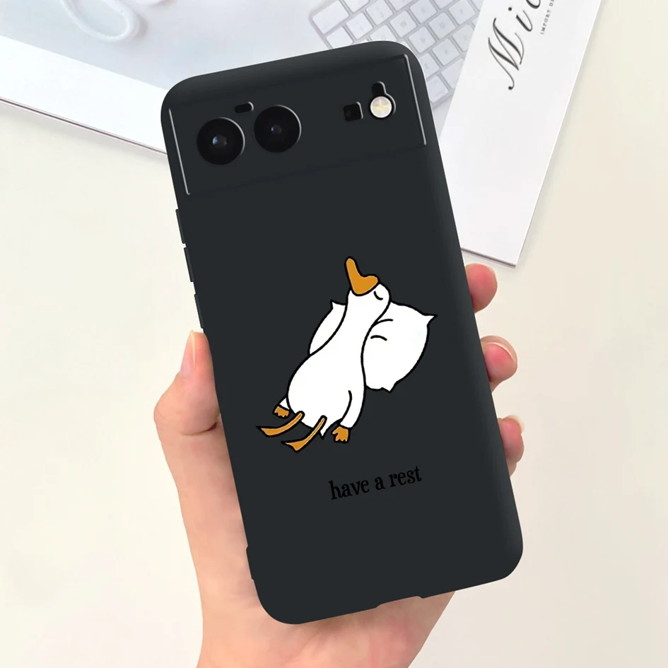 Astronaut-Themed Shockproof Silicone Case - Cute and Durable Cover
