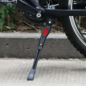 Pata de cabra, Pata de cabra eléctrica, Pata de cabra para bicicleta,  Aleación de aluminio, Altura ajustable, Lado trasero, Altura ajustable  13.4-15.9