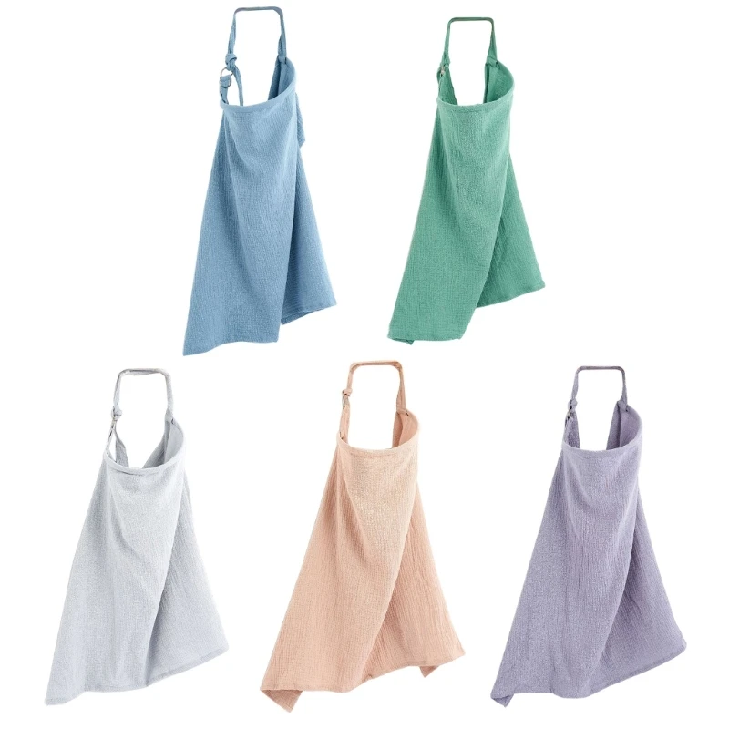 

Soft and Comfortable Nursing Shawl Gender Neutral Breast Feeding Cover Provides a Safe & Private Space for Breastfeeding