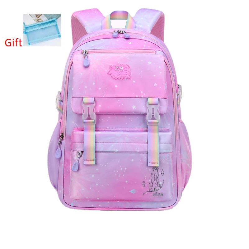 

New School Bags for Girls Teenagers Lightweight Large Capacity Pink Cute Primary School Backpack Children Bagpack Kids Book Bags