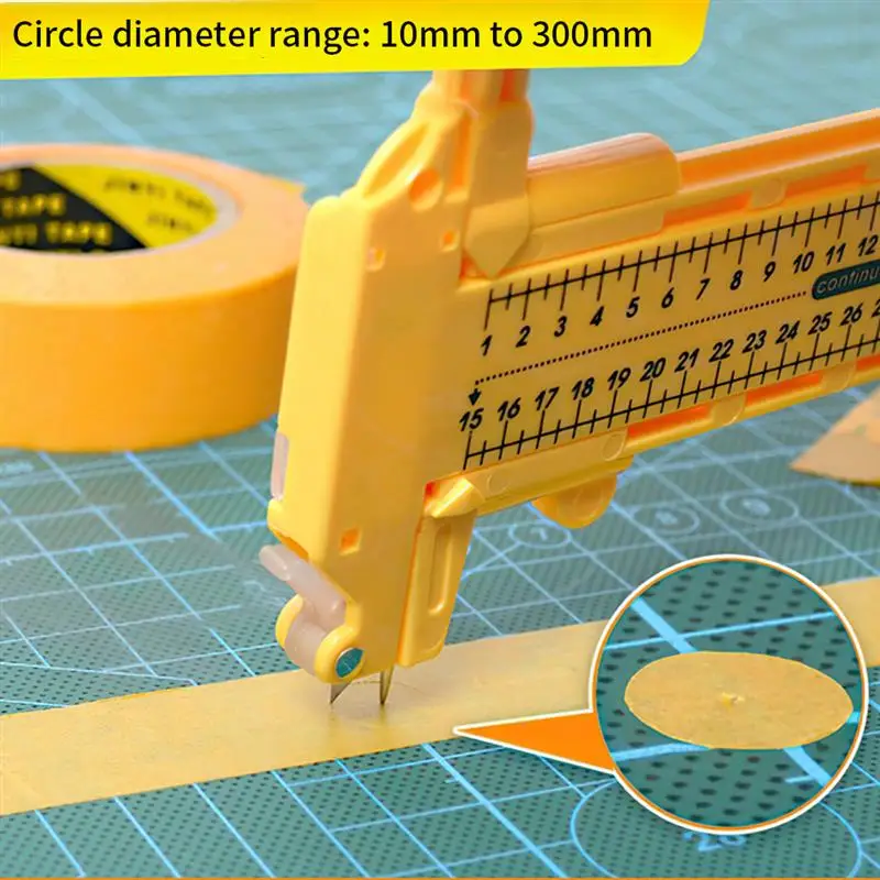 1~30cm Circular Cutting Tool Model Cover Paper Drawing Circular Knife with 6pcs Blade Cutting Compass for Hobby Model Cutting 2