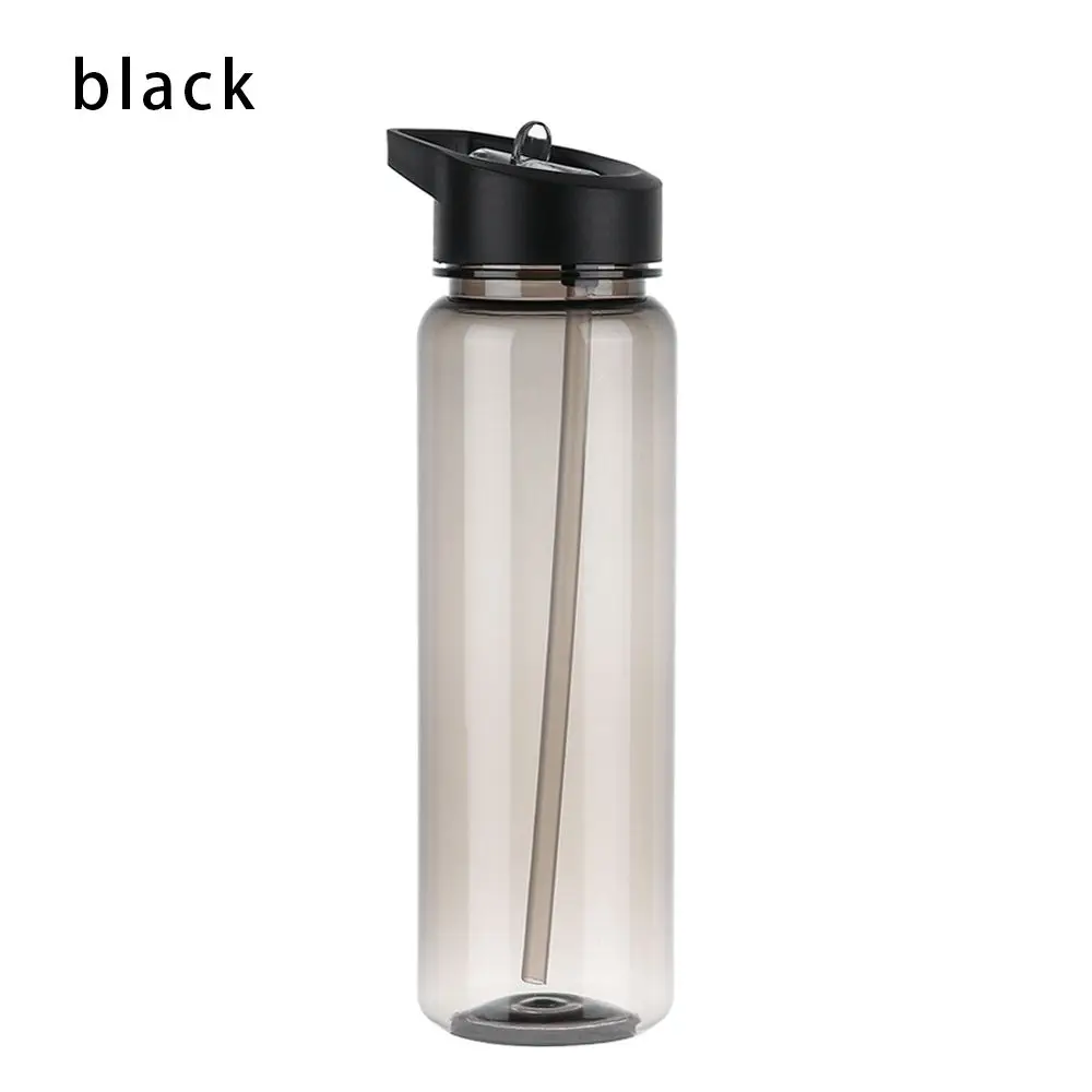 Eco-Friendly Leak-Proof Sports Water Bottle with Straw and Lid