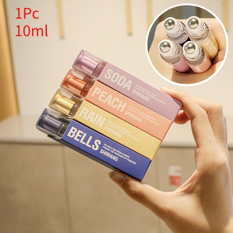 1PC 10ml Pheromone Perfume with Roller Aphrodisiac Woman Orgasm Flirt Oil Long Perfume Fragrance Body Essential Scented Water pheromone essential oil