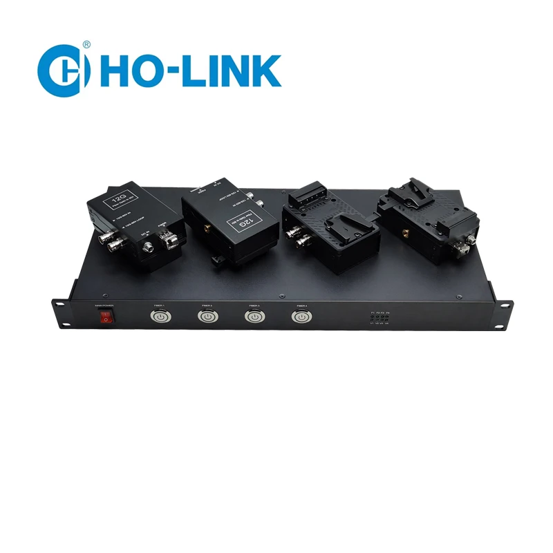 미니 1 채널 12G SDI-카메라 EFP 섬유 시스템, 인터콤, 탈리, 리턴 SDI