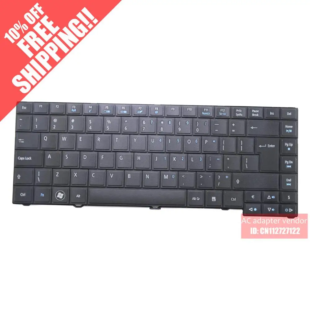 

New Replacement FOR ACER TravelMate P243-M P243-MG UK English keyboard black