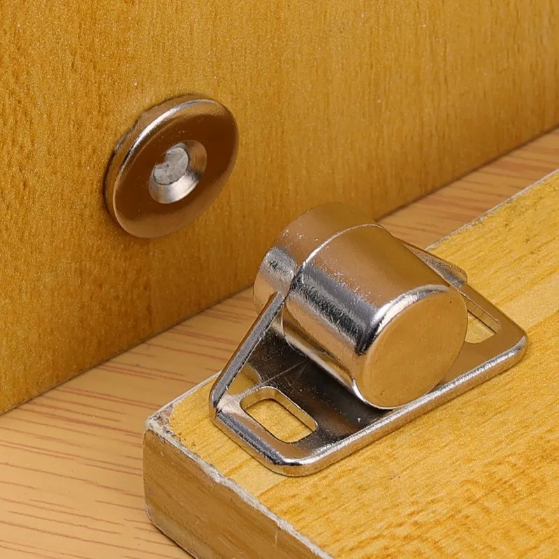 Magnet cabinet door catch powerful alloy cupboard wardrobe drawer magnetic latches closer door stops furniture hardware 12-1Sets