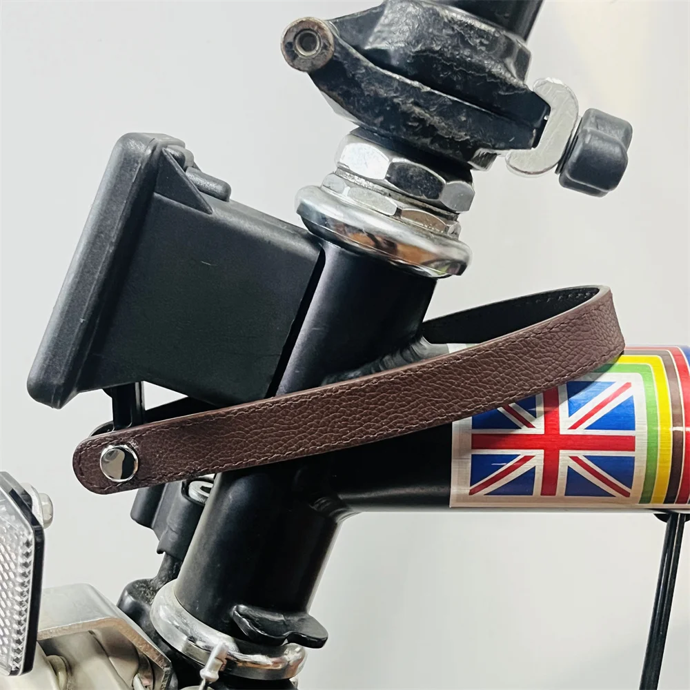 Premium Leather Pull Strap Belt for Front Carrier Quick Release