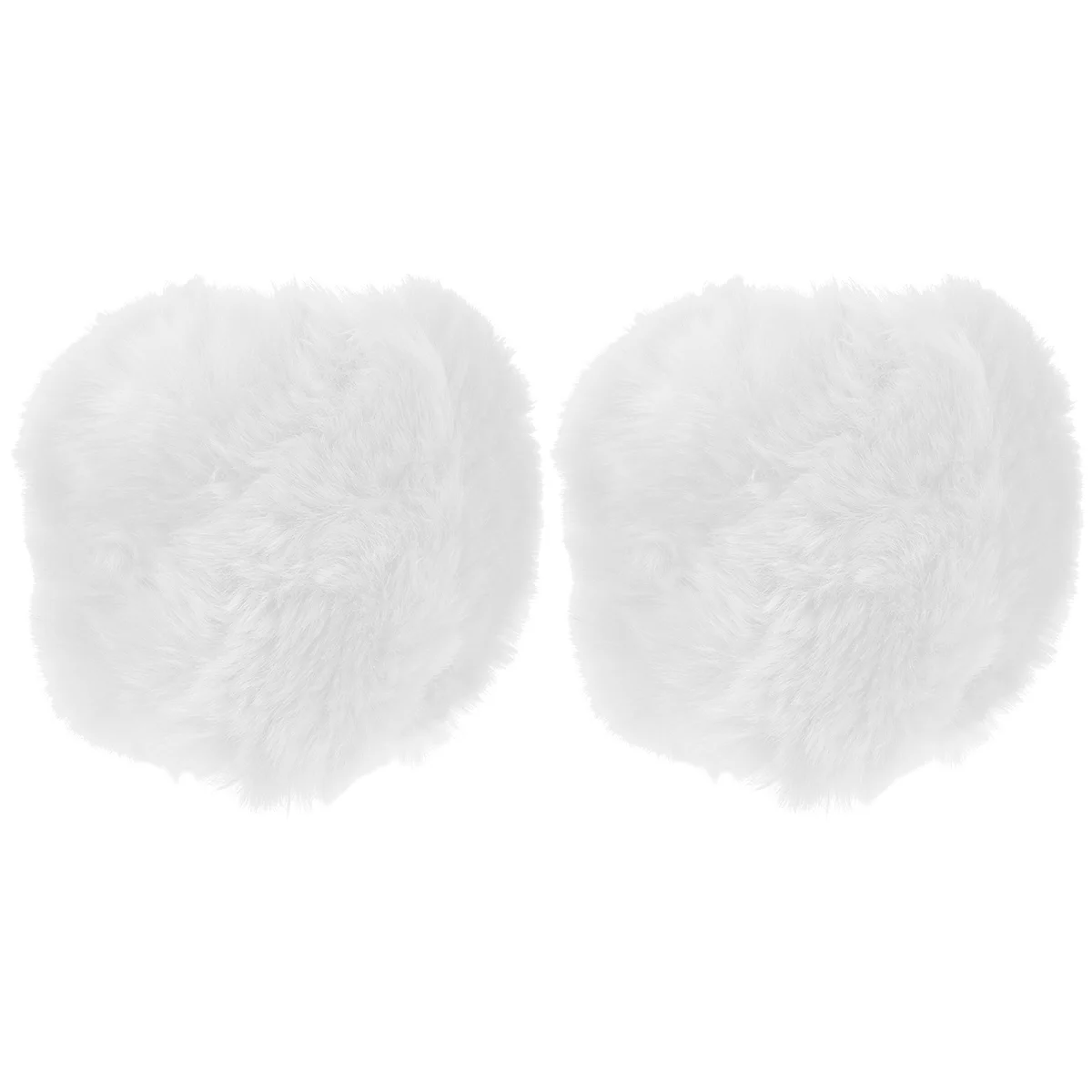 

1 Pair Winter Furry Arm Warmer Woman Fashion Wristband Glove Fur Wrist Cuffs