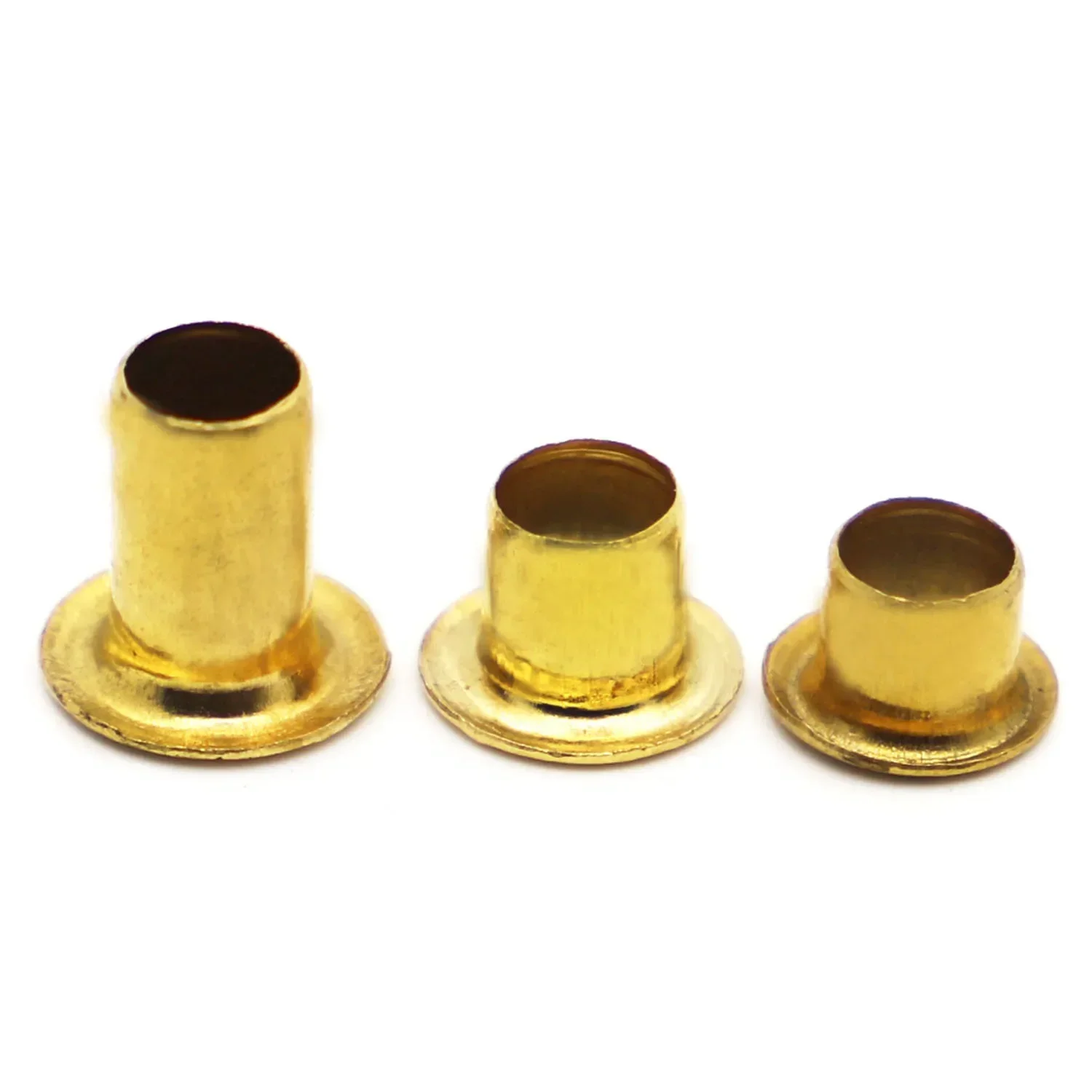 GB876 Tubular Rivets Double-sided Circuit Board PCB Nails Copper Hollow Rivet Nuts M0.9 M1.3 M1.5 M2 M2.5 M3 M4 M5 M6 10-100pcs