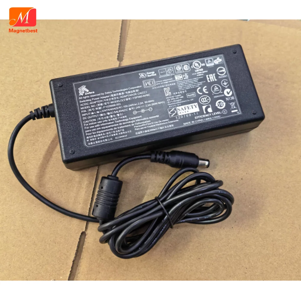 24V 3.125A AC DC 전원 어댑터 75W SAWA-52-312524 Zebra ZD421 420 410 ZXP 시리즈 프린터 전원 공급 장치 충전기 FSP075-RAAN2