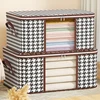 Large Capacity Clothes Storage Bag Foldable Quilt Blanket Storage Containers Bag Moisture Dust Proof Organizer Duvet Sorting Bag 1
