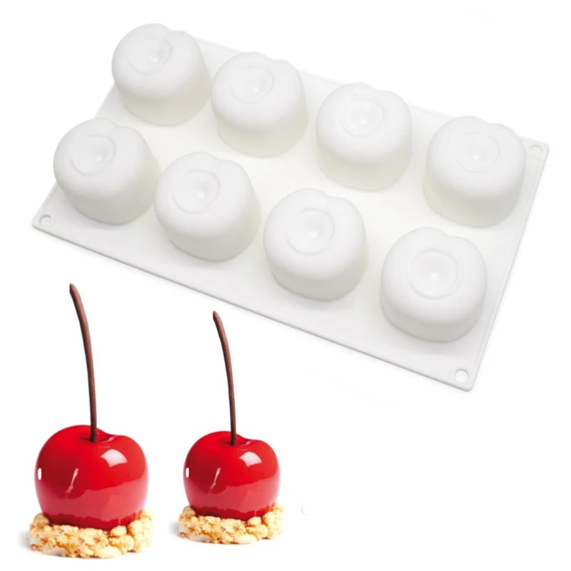 Stampo in Silicone 3D 6 fori budino Cupcake Art stampo per dolci cottura pasticceria Mousse stampo per cioccolato strumenti per torte  15