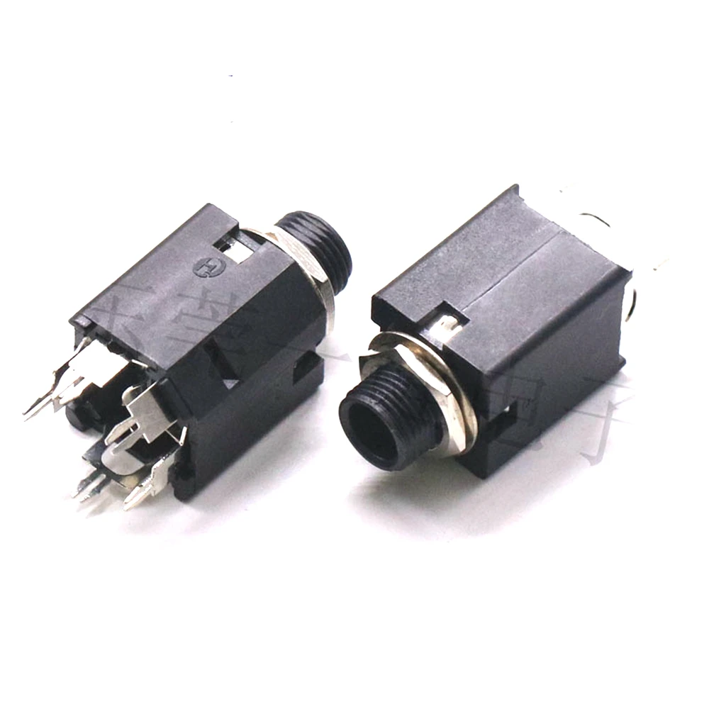 10 Adattatori Audio Da 6,35 Mm Maschio A 3,5 Mm Femmina – Jack Stereo Per Cuffie, Chitarra E Mixer