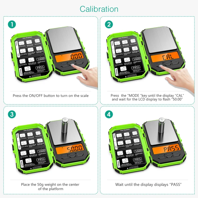 Bilancia Digitale Di Precisione 50g/0.001g - Bilancino Milligrammi Per Gioielli E Polveri Con Accessori - Foto 11