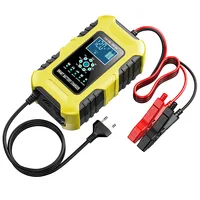 FOXSUR Car Battery Chargers 12V/10A 24V/5A Full Automatic AGM Wet Smart Battery Chargers Maintainer Portable Battery Chargers - Image 4