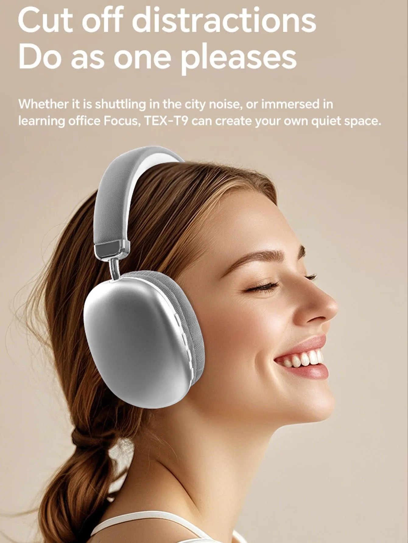 Description Picture 3 of itemUpgraded Wireless Headphones, Lightweight and Foldable Earpieces