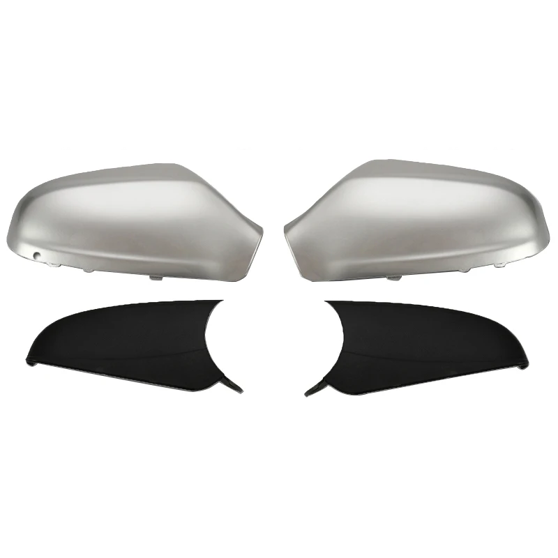 

1 Pair Door Side Mirror Housing Wing Mirror Cover for Vauxhall Astra H Mk5 2004-2009 Gloss