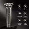 SEJOY Anti-Pinch Electric Shaver Beard Trimmer 3D Rotary Razor Electric Razor for Men Waterproof 2