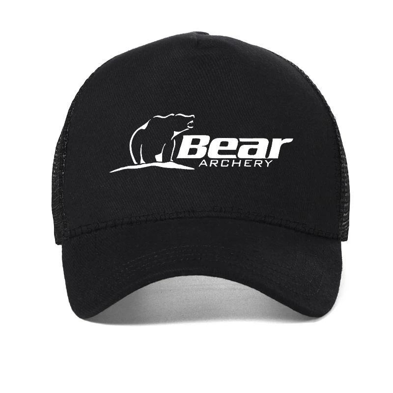 Bear Archery Baseball Cap men outdoors hunting sunhat fashion Summer Mesh Breathable Trucker Caps man fishing Luya hats