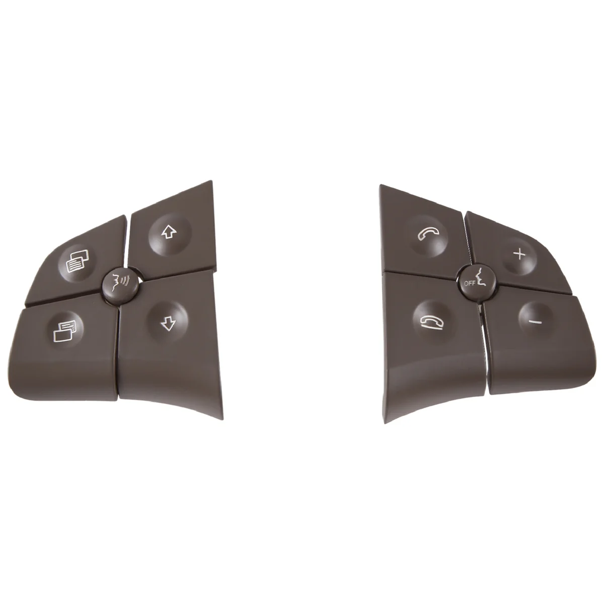 

Dark Yellow 5 Keys Steering Wheel Button Multi-Function Switch Button Switch Button for Mercedes-Benz ML GL B