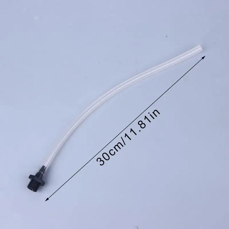 Concentratie Luchtbevochtiger Bubbler Fles met Zuurstofslang Connector Elleboog