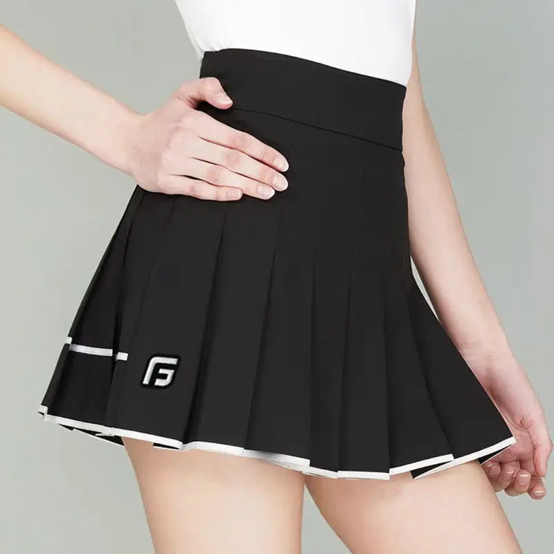 Golfist Golf Women's Summer Autumn Short Pleat Skirt High Waist Slim Fit Outdoor Sports Skirt Tennis Women's Apparel