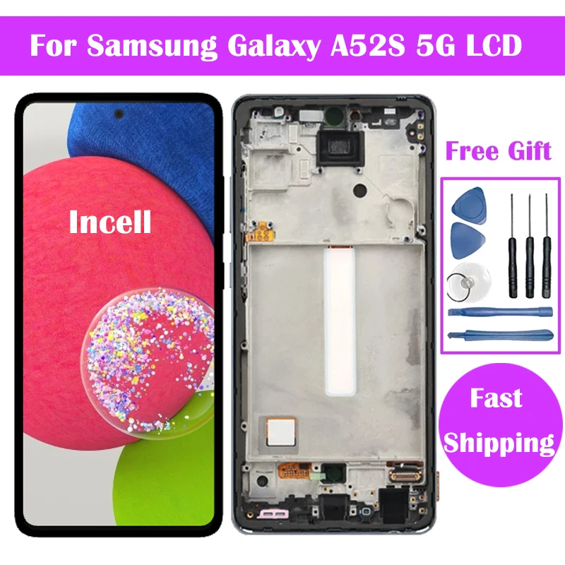  AMOLED LCD ÷ ġ ũ,  Ÿ , Ｚ A52 5G A526, SMA526B A526U, 6.5 ġ
