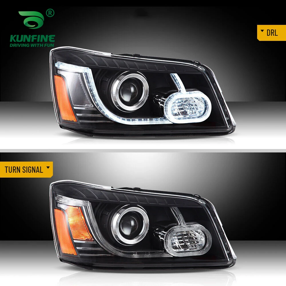 

Автомобильный Стайлинг, автомобильная фара в сборе для Toyota Highlander 2001-2007, фотолампа для передней фары, автомобильная Настройка, детали для розеток и игр