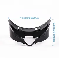 FICEP Replacement Facial Interface Bracket For Meta Quest 3 PU Leather Breathable Sweat Guard Face Pad VR Accessories - Image 3