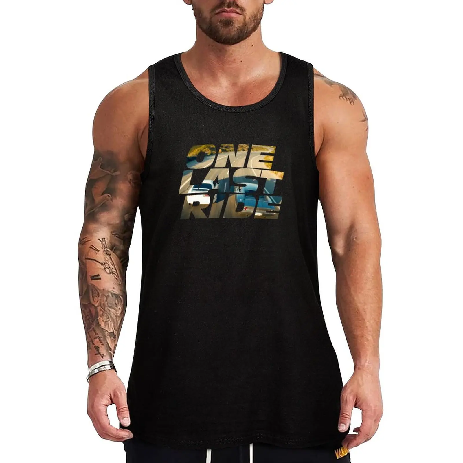 

New Fast & Furious - One Last Ride Tank Top sleeveless gym shirts male anime t-shirts gym