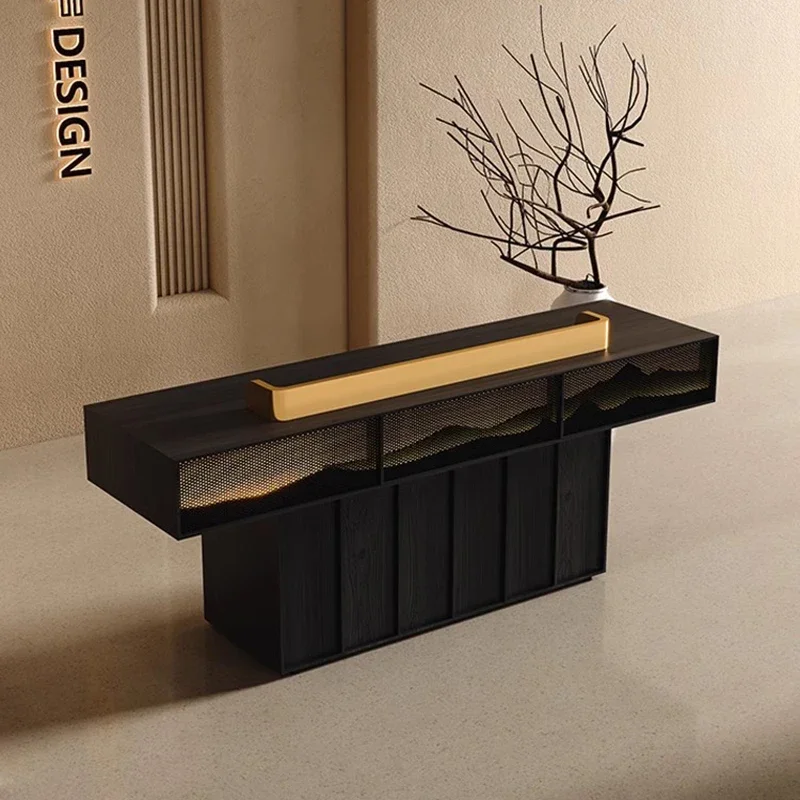 Desk Desk Front Reception Counter Customer Center Store Store Beauty Salon Executive Desks Podium Balie Cosmetics Checkout Home
