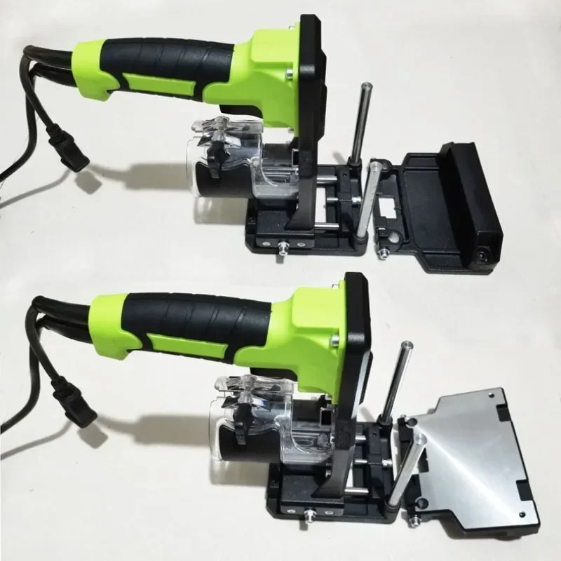 Woodworking Edge Trimming Machine Support High Power Electric Trimmer Support Wood Grooving Furniture Decoration Power Tools