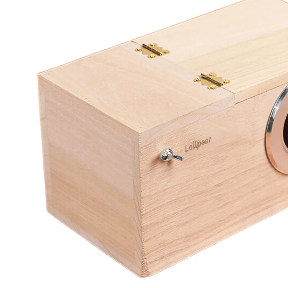 Lollpear Bird houses, Hand Crafted Extra Large Parakeet Nest Box