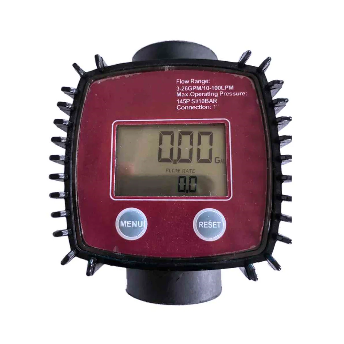 

Турбинный Расходомер масла K25, расходомер воды, ЖК-измеритель расхода, трубопровод, жидкий расходомер, датчики 2,3-3,3 V-B красный