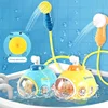 Baby Bath Toys, Bathing Cute Swimming Water Spraying Submarine Shower Bath Toy For Kids swimming pool Water Playing Toy 1