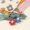 Winter Children's Triangle Scarf Double Layer Bear Scarf Baby Soft Cotton Lining Scarf Kids Autumn Collar for Boys Neckerchief 4