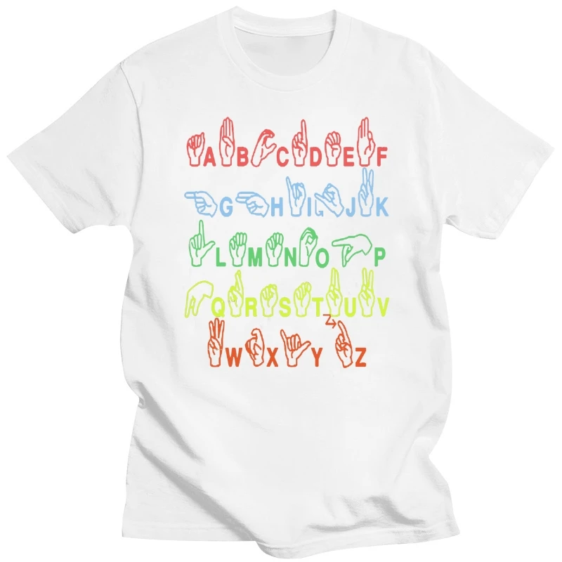 

Мужская футболка ASL - American sign language, женская футболка