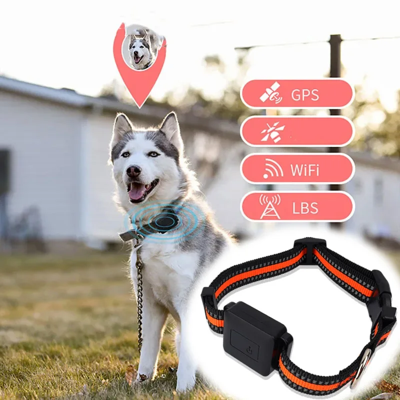 

4G Mini GPS Locator Pet Anti-Lost Tracking GPS Electronic Fence Smart Phone Object Finder Smart Collars Free APP for Dog Tracker