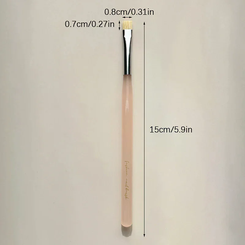 네일 아트 텍스처 브러쉬 프렌치 팁 스타일링 네일 브러쉬 라이트 테라피 브러쉬 플라스틱 매니큐어 페인팅 도구 네일 아트 폴리쉬 브러쉬