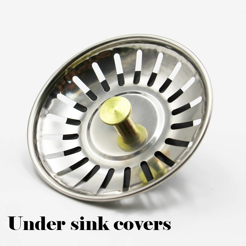 78mm*33mm Kitchen Sink Stopper Stainless Steel Sink Cover Dishwasher Drain Stopper Sink Accessories/1PC