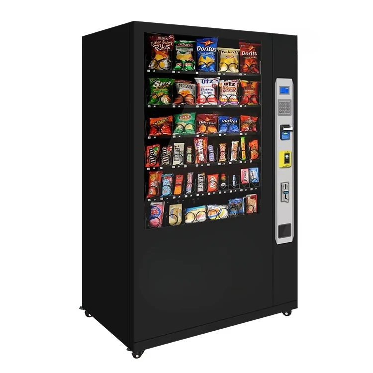 Distributeur automatique réfrigéré pour collations et boissons, pour articles de vente au détail 1 Distributeur automatique réfrigéré pour collations et boissons, pour articles de vente au détail 1