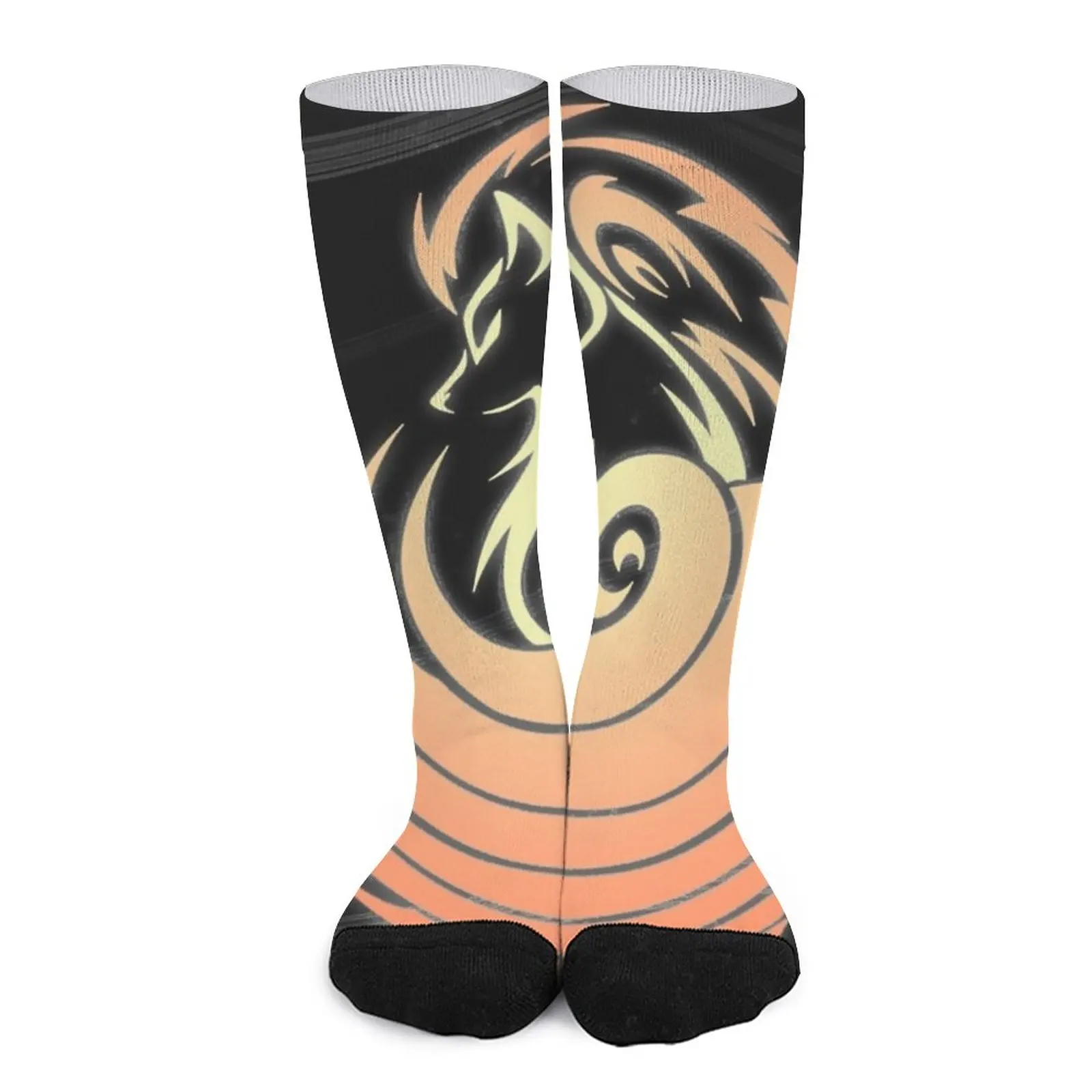 Ninetales Tribal Design Classic Socks Socks Women shoes